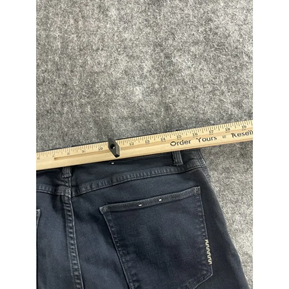 Neuw Jeans Mens 32x32 Blue Iggy Skinny Denim Pants Ripped Distressed N321